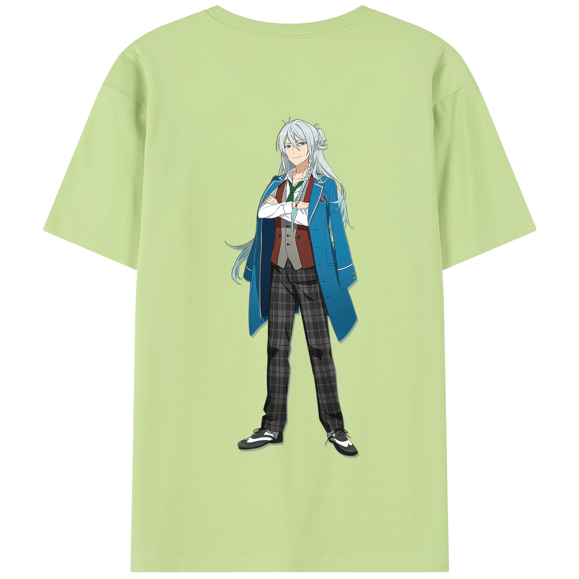 （画像用） あんさんぶるスターズ! Ensemble Stars 綿100％半袖Tシャツ（背面プリント）